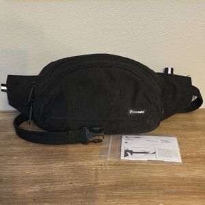 Pacsafe Secure Black Belt Bag